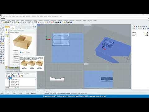 CAMJam #357: Using Align Stock in MecSoft CAM