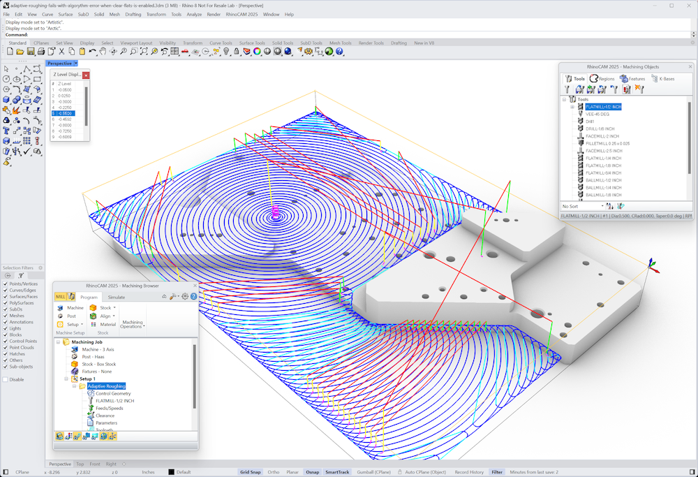 MecSoft Unveils RhinoCAM 2025 and VisualCAD/CAM 2025 with Enhanced Features