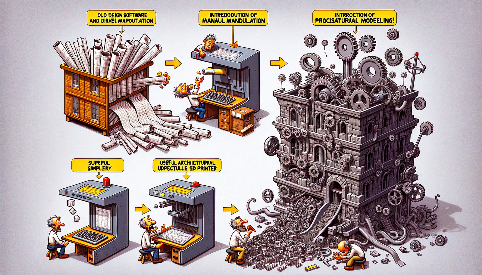 Design Software History: Exploring the Evolution and Impact of Procedural Modeling in Design Software