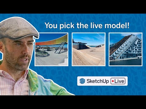 Live 3D modeling a Danish project