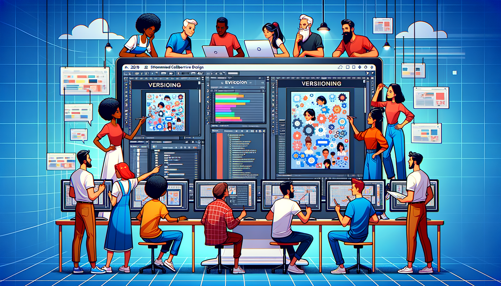 Streamlining Collaborative Design: Advanced Versioning and Real-Time Editing Techniques
