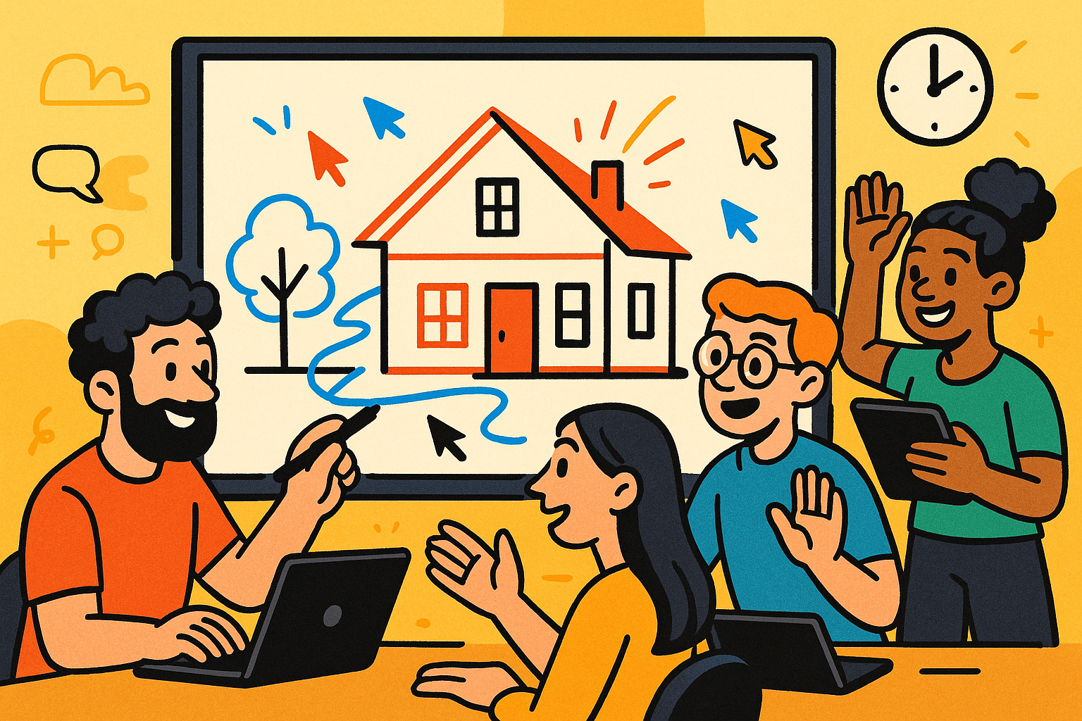 Revolutionizing Design: The Impact of Real-Time Multi-User Sketching on Collaborative Workflows