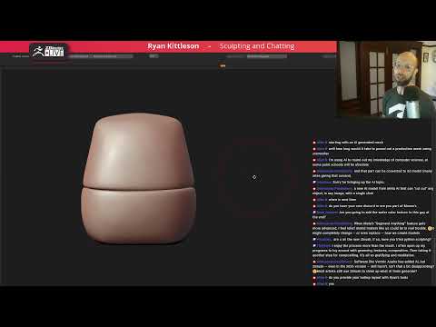 Sculpting and chatting with Ryan Kittleson, freelance organic modeler