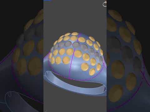 Diamond Dome Ring | RhinoArtisan #Short