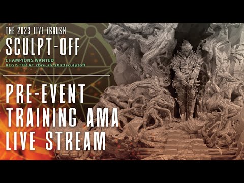 ZBrush Sculpt-Off Pre-Event Training AMA - Session 2
