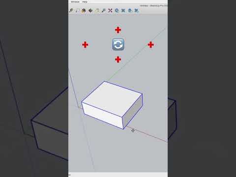 the REAL use for those red ➕ signs in SketchUp #tutorial