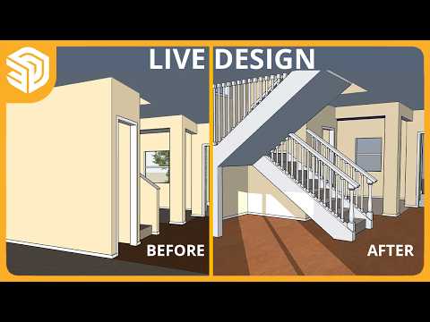 Remodeling inside SketchUp LIVE!