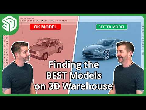 Finding the Best Models on 3D Warehouse