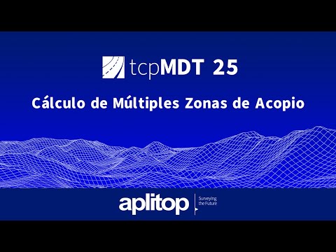 tcpMDT 25 Standard | Cálculo de Múltiples Zonas de Acopio