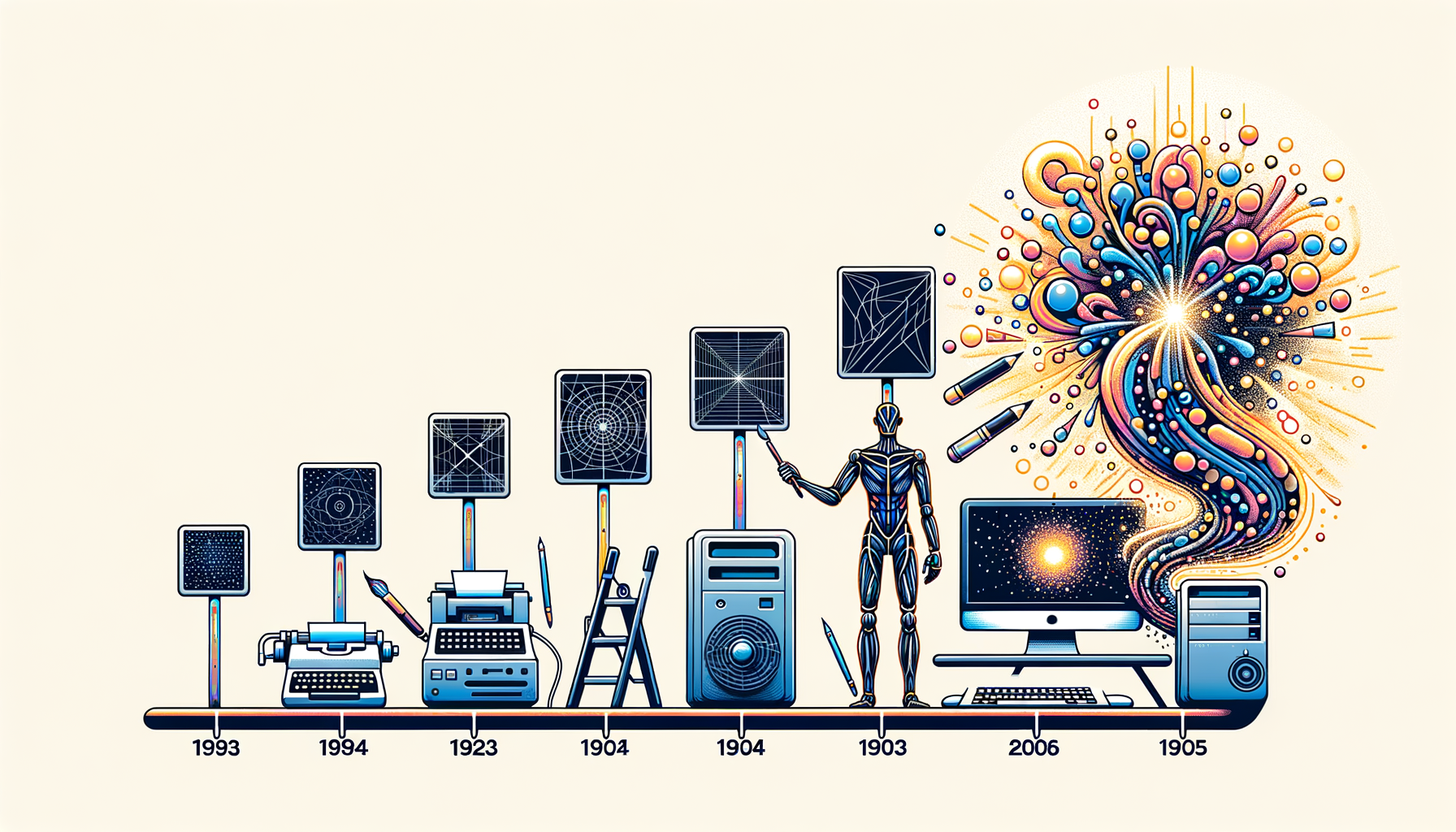 Design Software History: The Evolution of Design Software in the Media Industry: From 2D Graphics to AI and Beyond