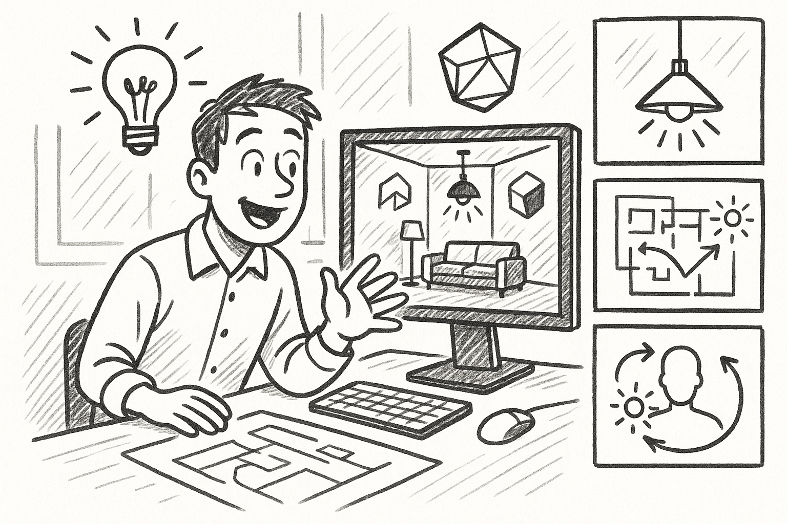 Illuminating Design: 5 Enscape Features That Revolutionize Real-Time Lighting Simulations