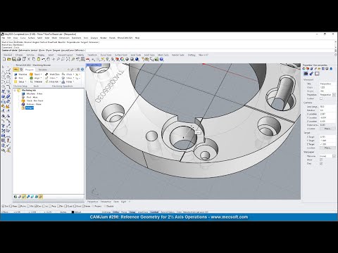 CAMJam #296: How to Draw Geometry for 2 Axis CAM Operations