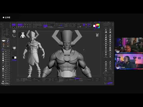 ZBrush Live with Stylus League with Mike and Bradley 2025