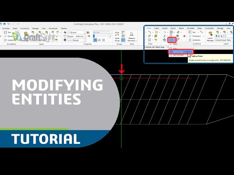 Split Entity at a Point from Toolbar