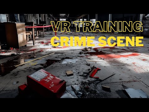 Crime investigation training in VR