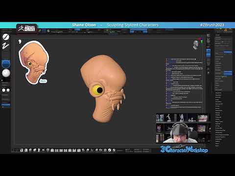 Sculpting Stylized Characters with Shane Olson
