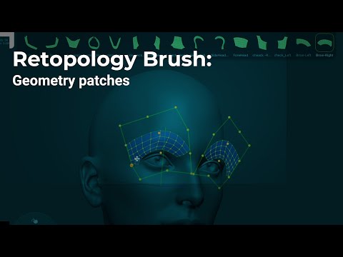 Getting Started With Zbrush For Ipad Retopology Brush Geometry Pat