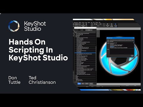 Part 2 - Hands On Scripting In KeyShot Studio