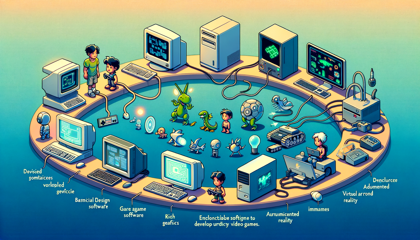 Design Software History: The Evolution of Design Software in Shaping the Video Game Industry: From Early Innovations to Future Trends in Immersive Experiences