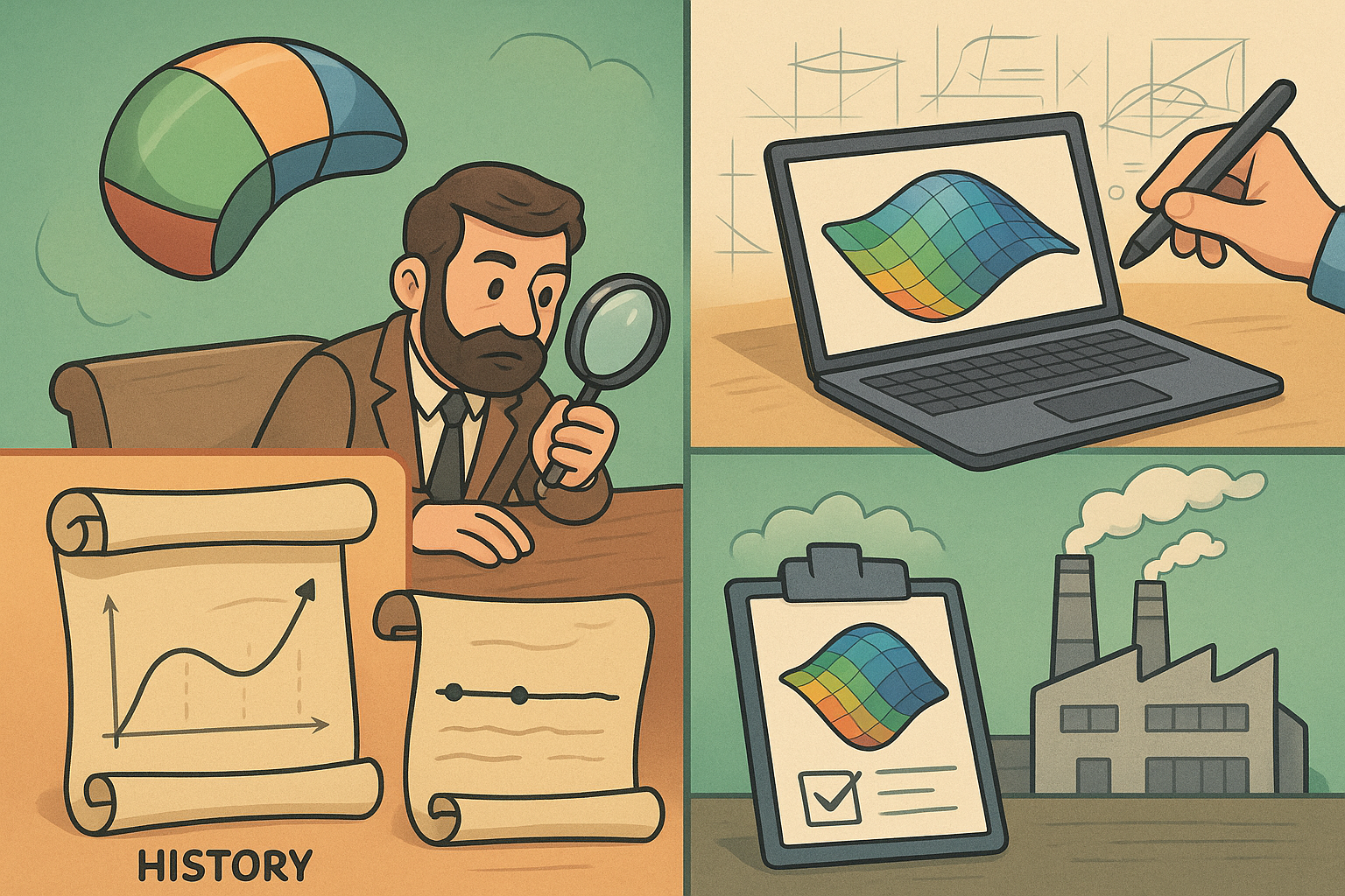 Design Software History: Surface Interrogation in CAD: History, Techniques, and Industrialized Fairness Analysis