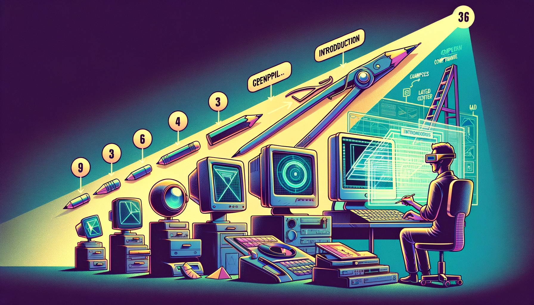 Design Software History: From Sketchpad to AI: The Evolution and Futur