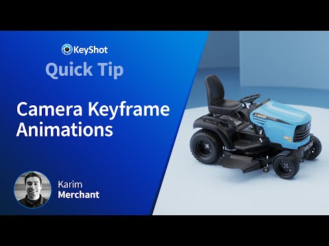 KeyShot Quick Tip - Camera Keyframe Animation
