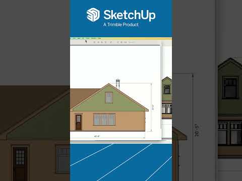 Quickest Snapiest Method of Visualization #sketchup #shorts