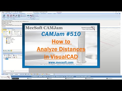 CAMJam #510: Analyze Distances in VisualCAD