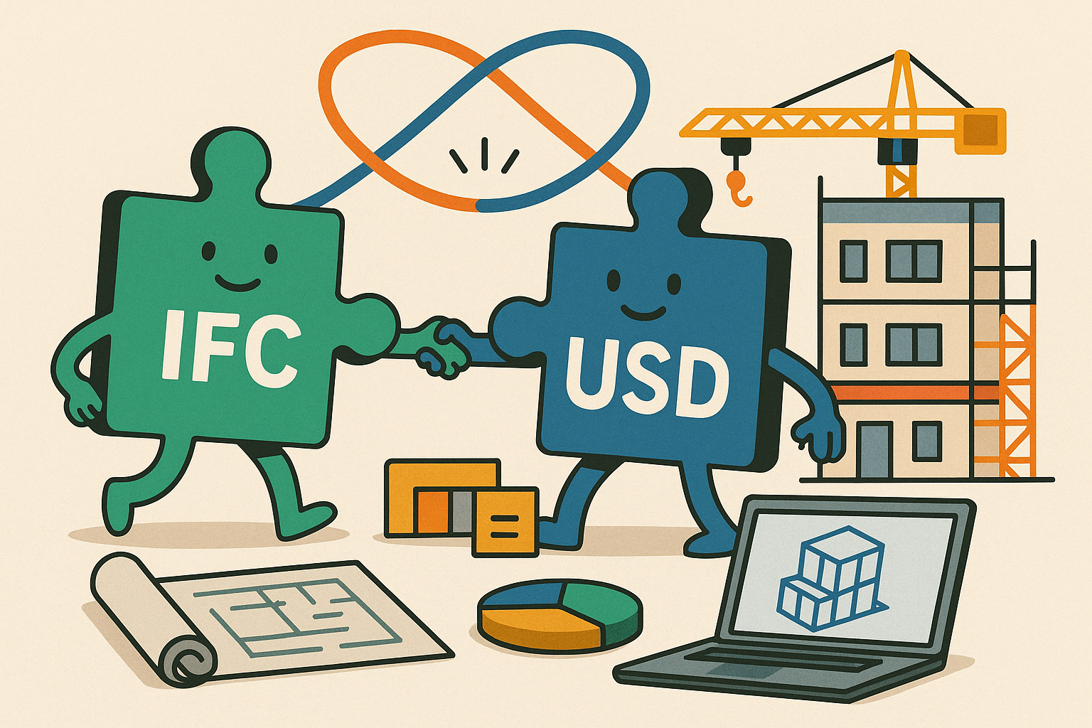 IFC + USD: Standards-Led Interoperability for Semantic Fidelity and Scalable AEC Delivery