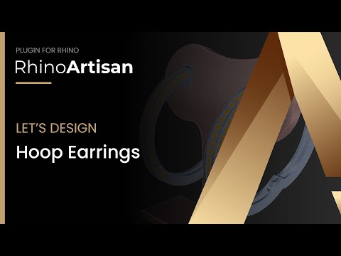 Tutorial:  Hoop Earrings from Scratch | RhinoArtisan