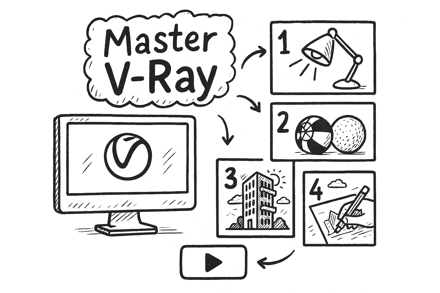 Master V-Ray: 5 Essential Tutorials for Transforming Your Visualizatio