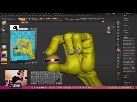 Come See How It's Made - Ian Robinson - ZBrush 2025