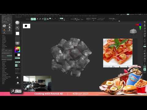 Cooking with Patrick 4D – ZBrush 2023