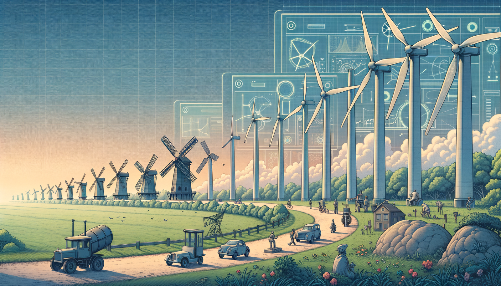 Design Software History: The Evolution of Design Software in Advancing Wind Turbine Technology and Its Impact on Renewable Energy Innovation