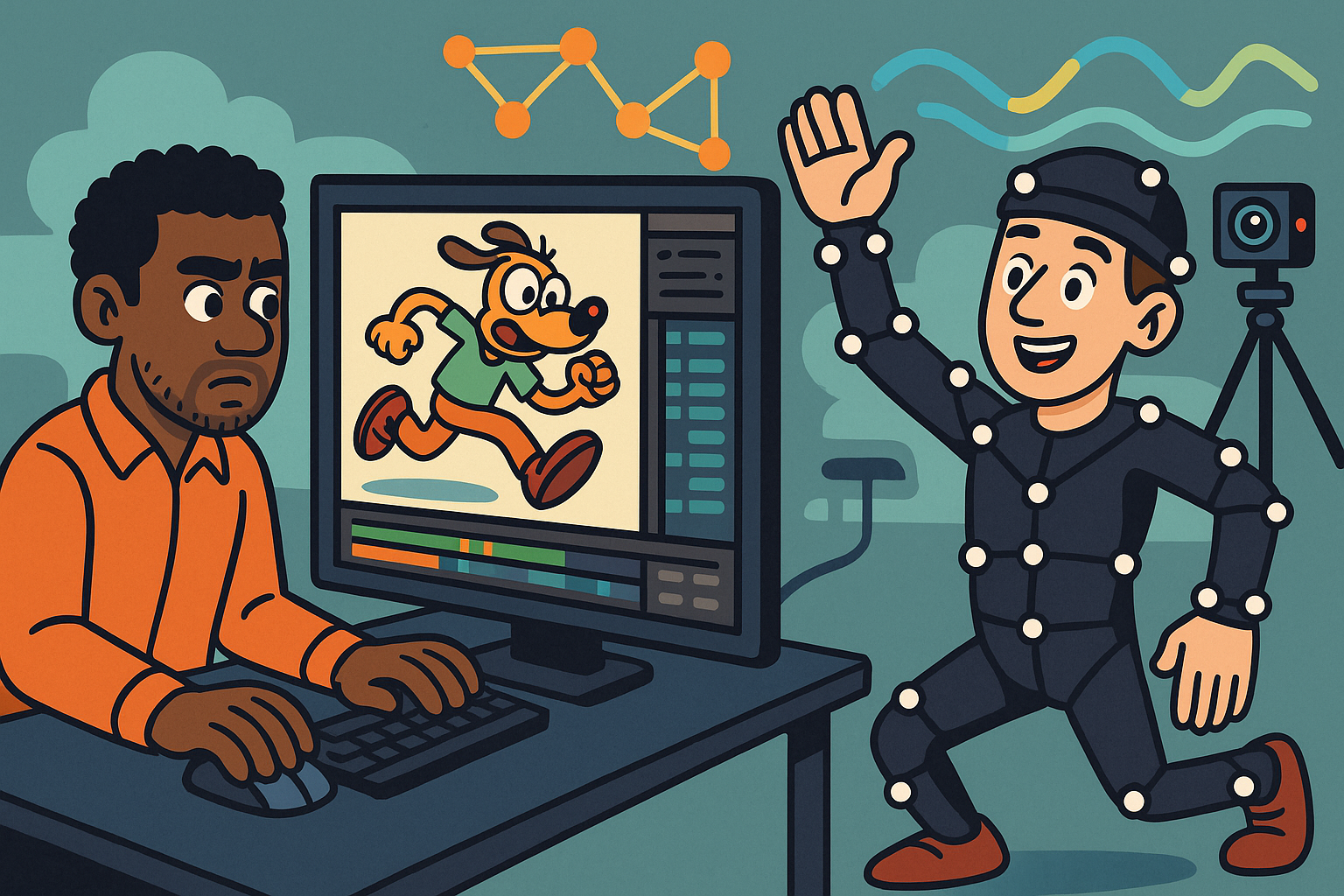 Revolutionizing Animation Design with Motion Capture: Integrating Real-Time Data and Advanced Workflows