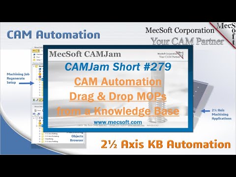 CAMJam Short #279: Drag Drop MOPs from a Knowledge Base