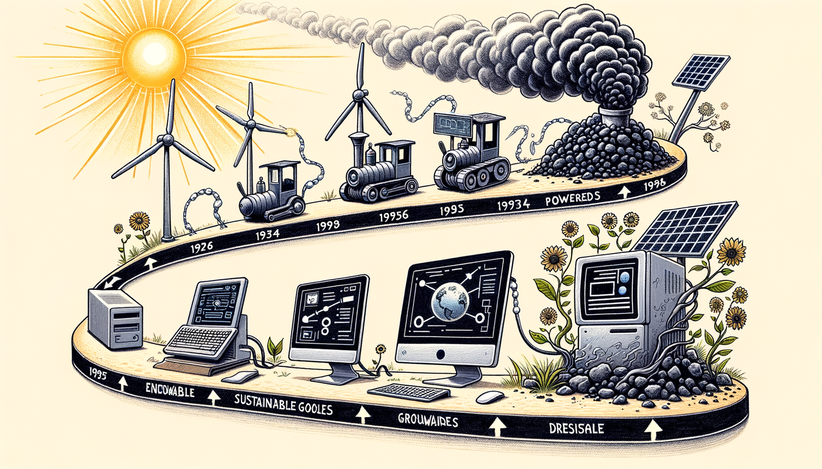 Design Software History: Impact of Renewable Energy Goals on the Evolution of Design Software: Historical Perspectives and Future Directions in Sustainable Design Tools