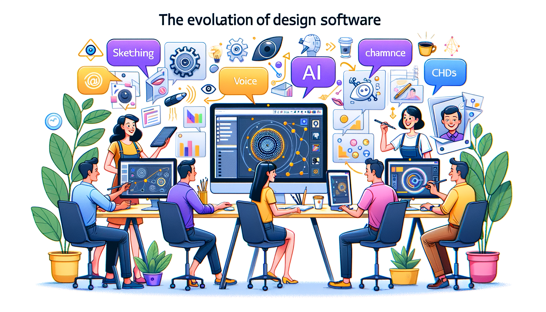 Revolutionizing Design Software: Enhancing Workflow with Voice Commands and AI Assistants