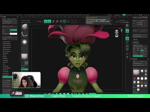 Exploring Character Appeal – Layla Viscu – ZBrush 2023