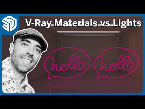 Why to Use V-Ray's Emissive Materials vs Mesh Lights