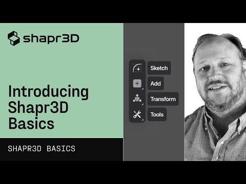 Introducing Shapr3D Basics
