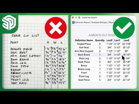 STOP Manual Cut Lists START Automatic Generation