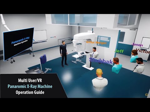 Panoramic Xray Machine operation (Multiuser/VR Training)