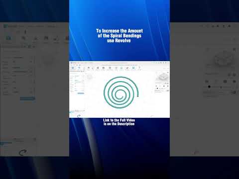 How to Use Spiral Generator for Modeling in SelfCAD
