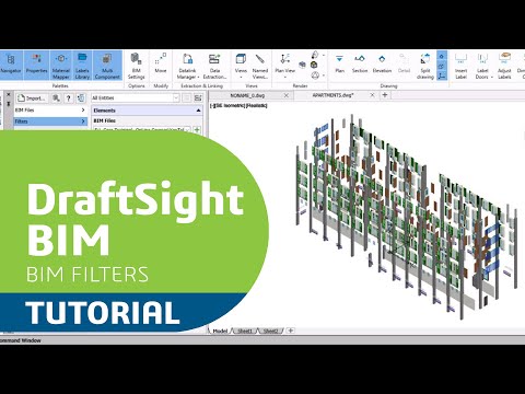 Beginners Guide to DraftSight BIM - Filters