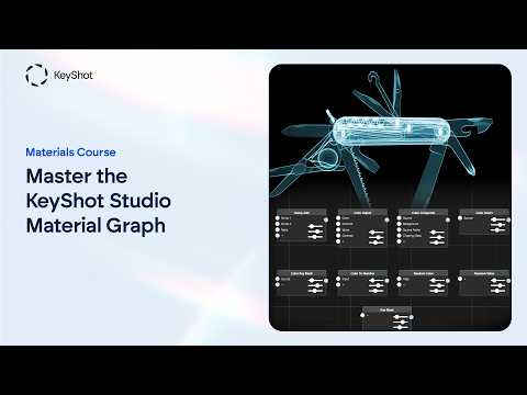 Master the KeyShot Material Graph: All 9 Utility Nodes Explained