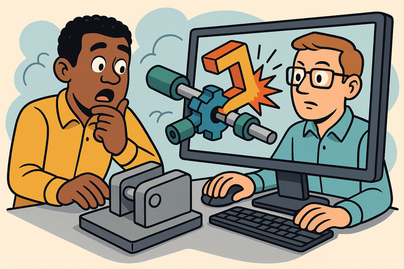 Design Software History: From Mates to Multibody Motion: The Rise of Constraint‑Based Assemblies and Real‑Time Collision in CAD