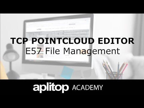 Tcp PointCloud Editor | E57 File Management