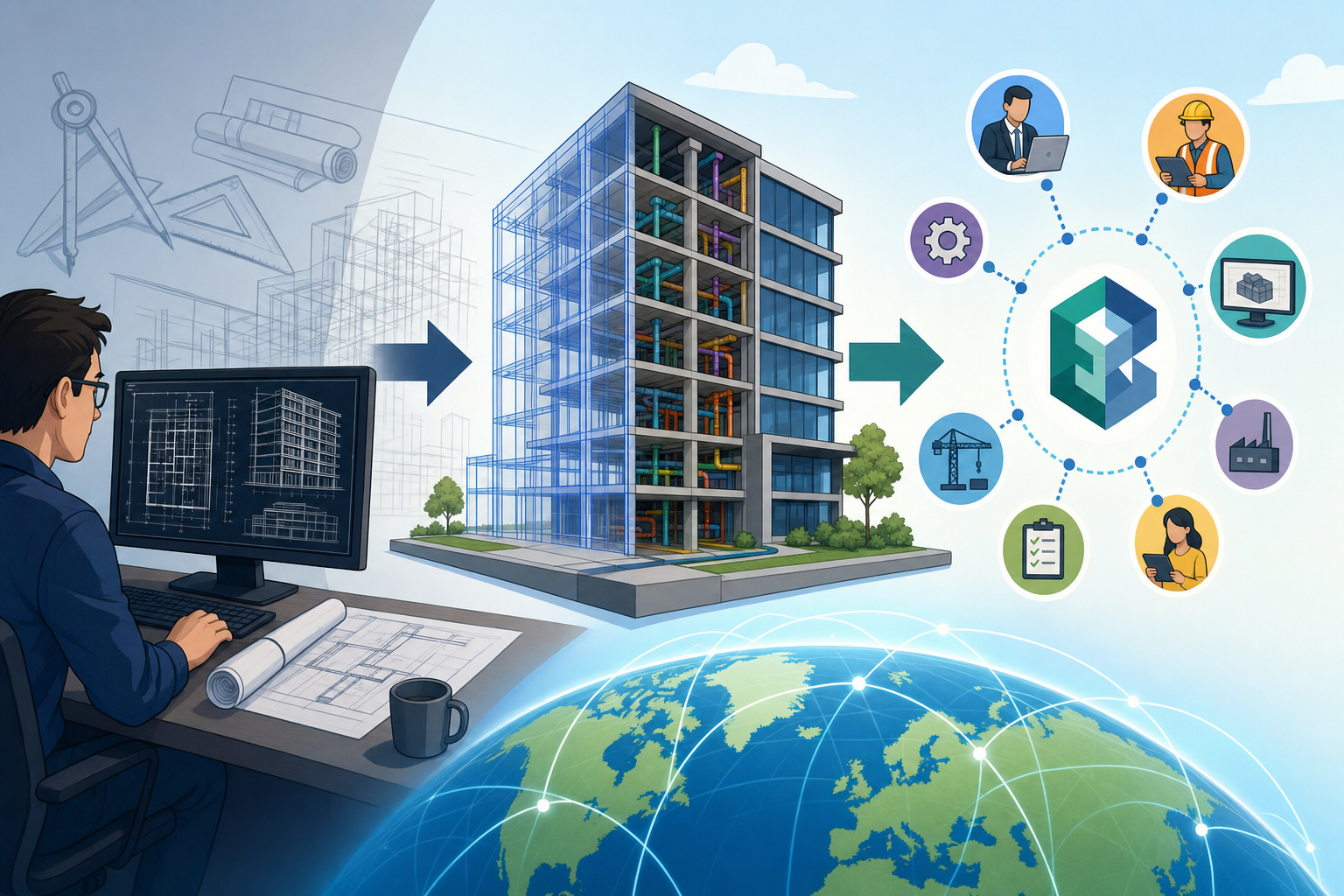 Design Software History: From CAD Drawings to BIM Standards: The Rise of Open Building Information Exchange
