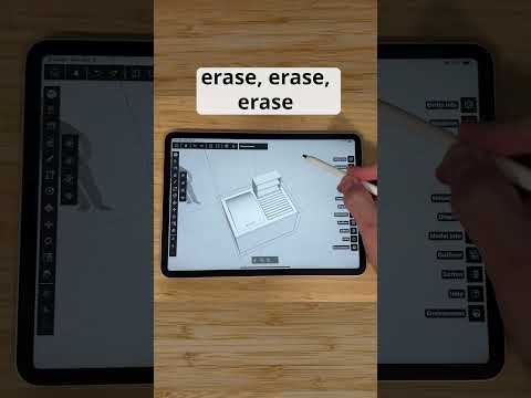 When you can't erase guides #sketchup #ipad